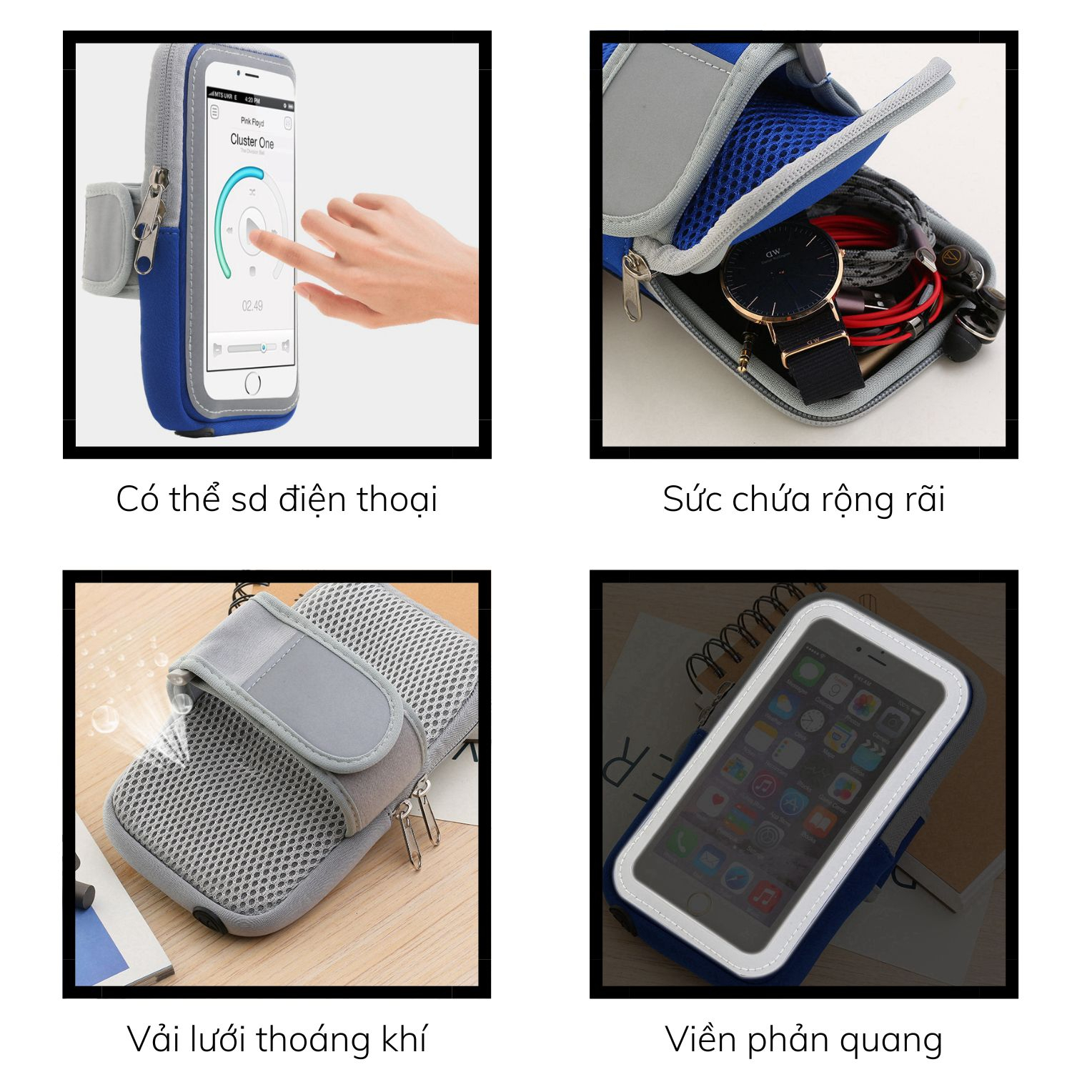 Túi Đeo Chạy Bộ Đựng Điện Thoại 6-7 Inch