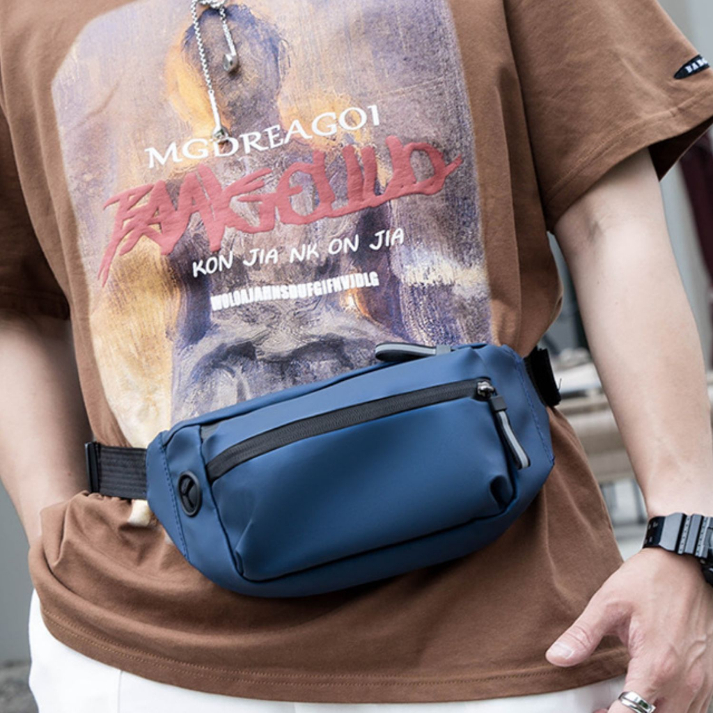 Túi Đeo Chéo Unisex Chống Nước Thể Thao Sportme