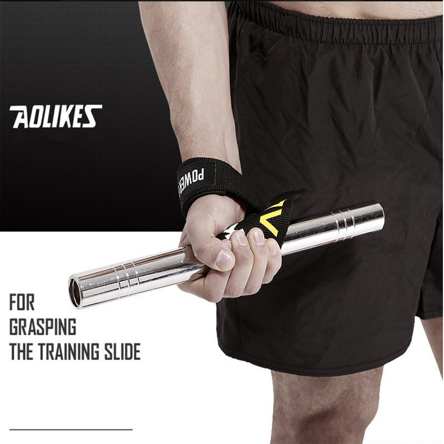Dây kéo lưng trợ lực cổ tay Aolikes Dây kéo lưng Lifting Straps Aolikes