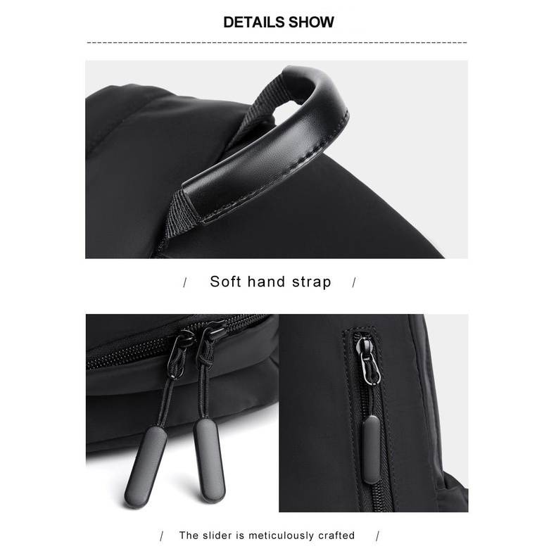 Túi Đeo Chéo Nam Chống Nước Thể Thao Có Cổng Sạc USB