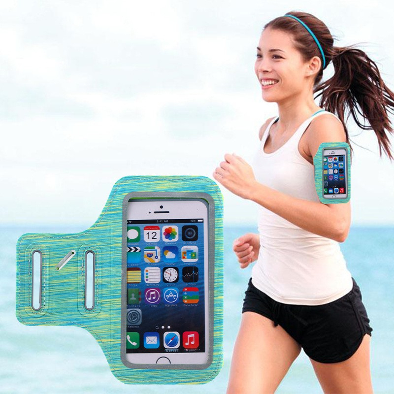 Bao Đeo Tay Điện Thoại Chạy Bộ Thể Dục Siêu Mỏng Nhẹ