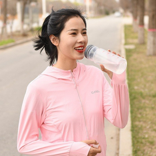 Bình Nước Chạy Bộ Thể Thao Dung Tích 500ml - Bình Uống Nước Xe Đạp