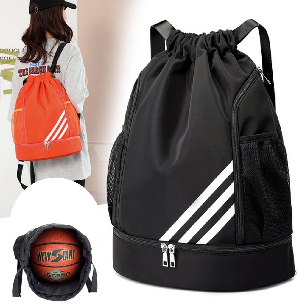 Balo thể thao đa năng, dây rút tiện lợi, chống thấm nước