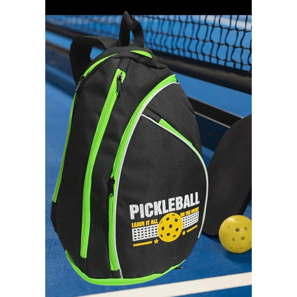 Balo đựng vợt Pickleball, Tennis,Cầu Lông chất liệu Vải gai dù