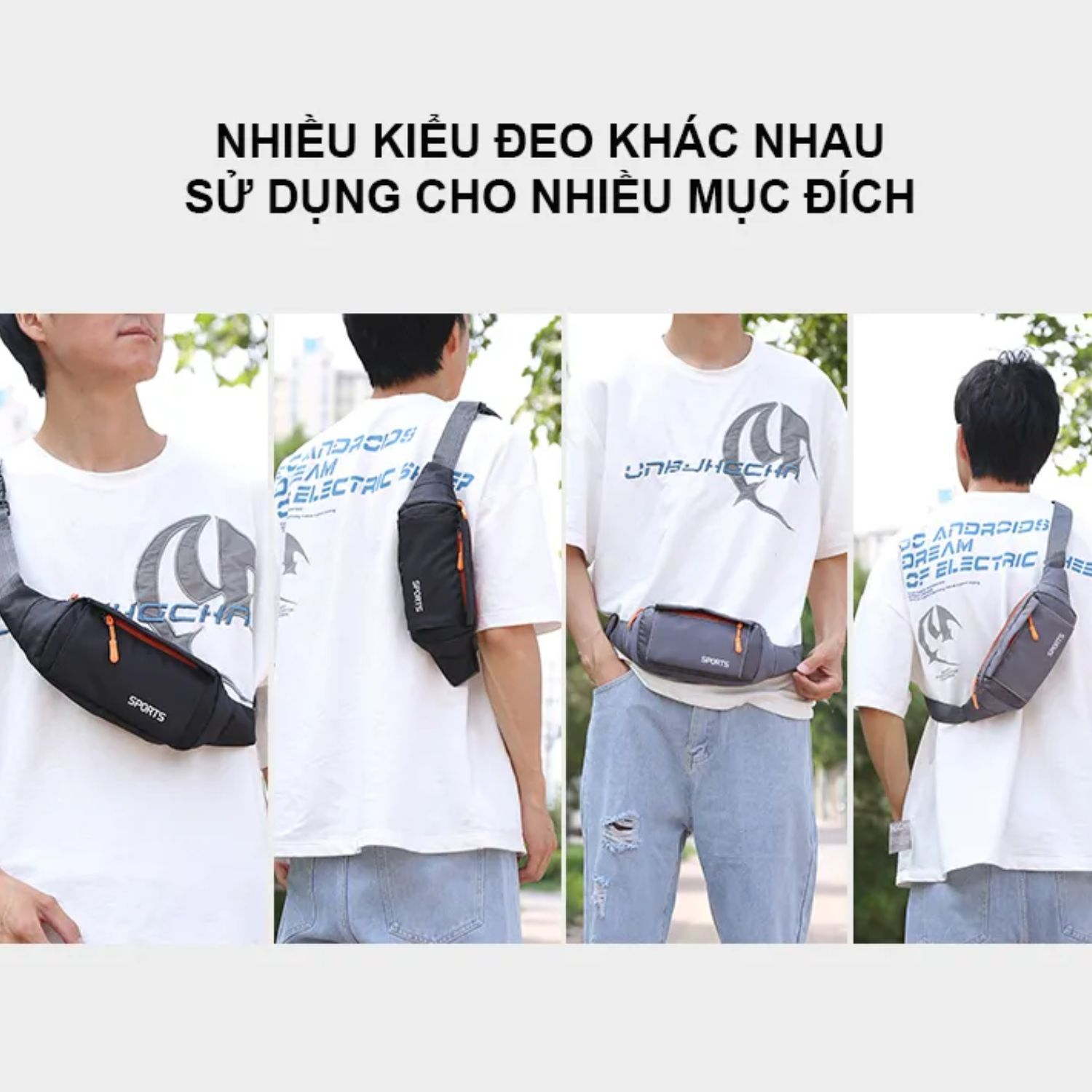 Túi Đeo Chéo Thể Thao Sportme Dành Cho Nam Nữ 2025