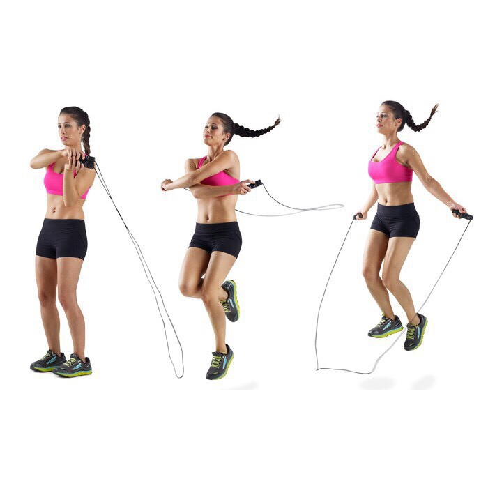 Dây nhảy thể dục tiện dụng tập tại nhà - Dây nhảy thể lực giảm cân