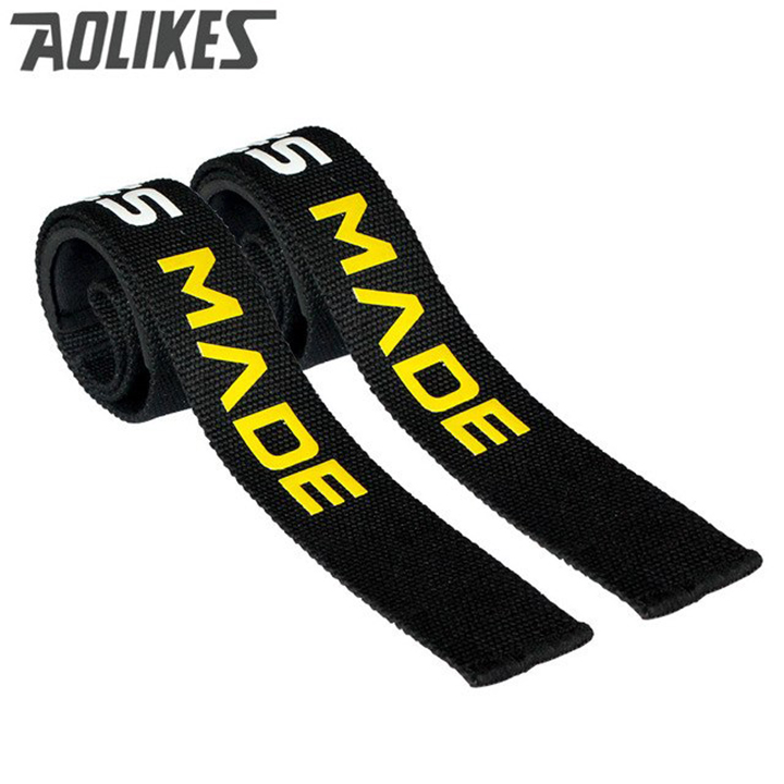 Dây kéo lưng trợ lực cổ tay Aolikes Dây kéo lưng Lifting Straps Aolikes