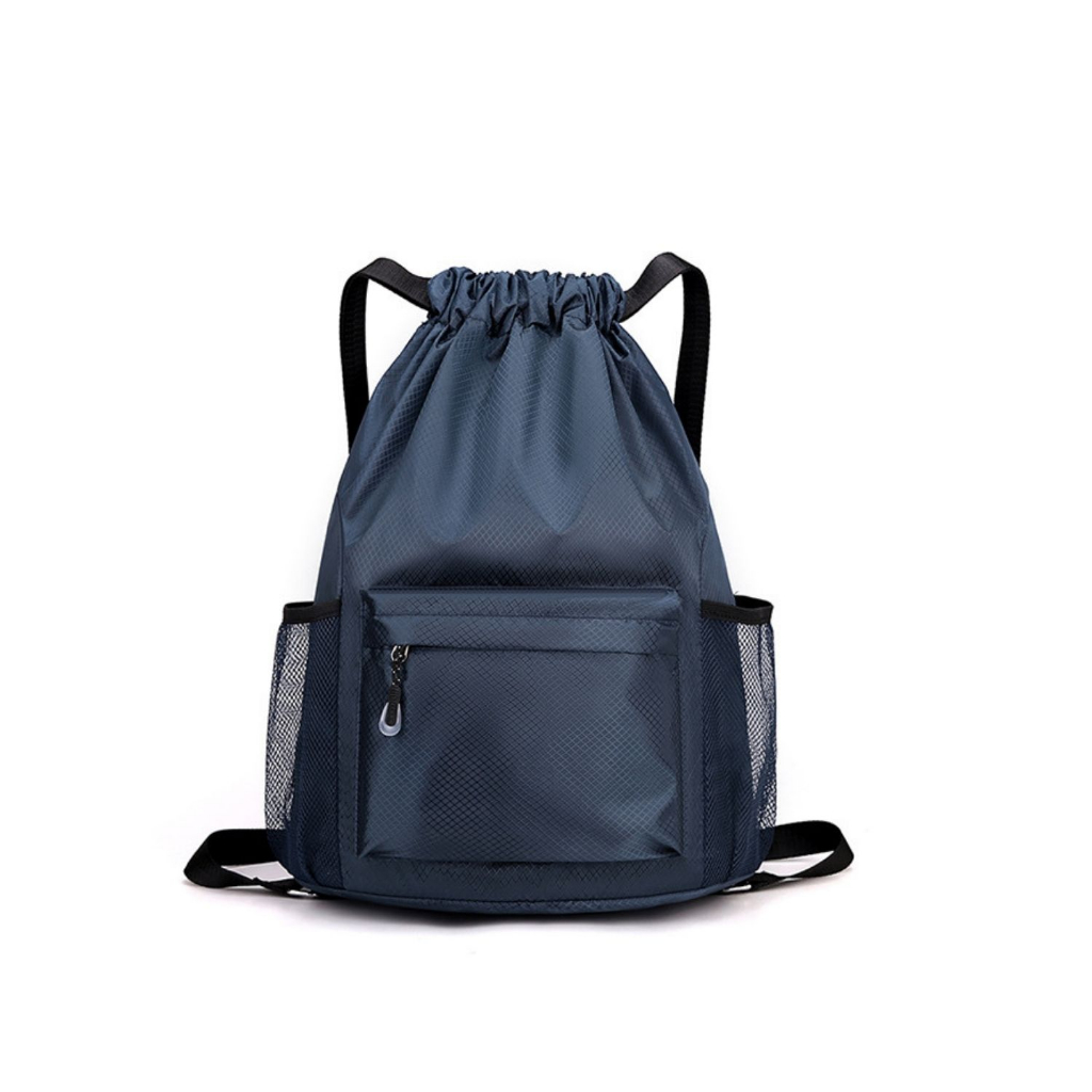 Balo dây rút thể thao chống nước, có ngăn đựng bóng, sức chứa lớn
