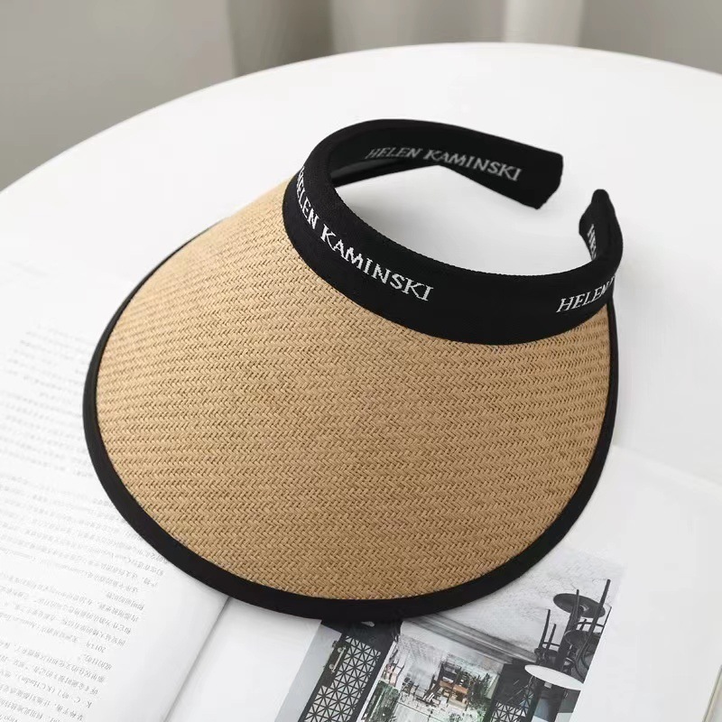 Mũ Cói Rộng Vành Chống Tia UV HEELN KIMA NSKL Chống Nắng
