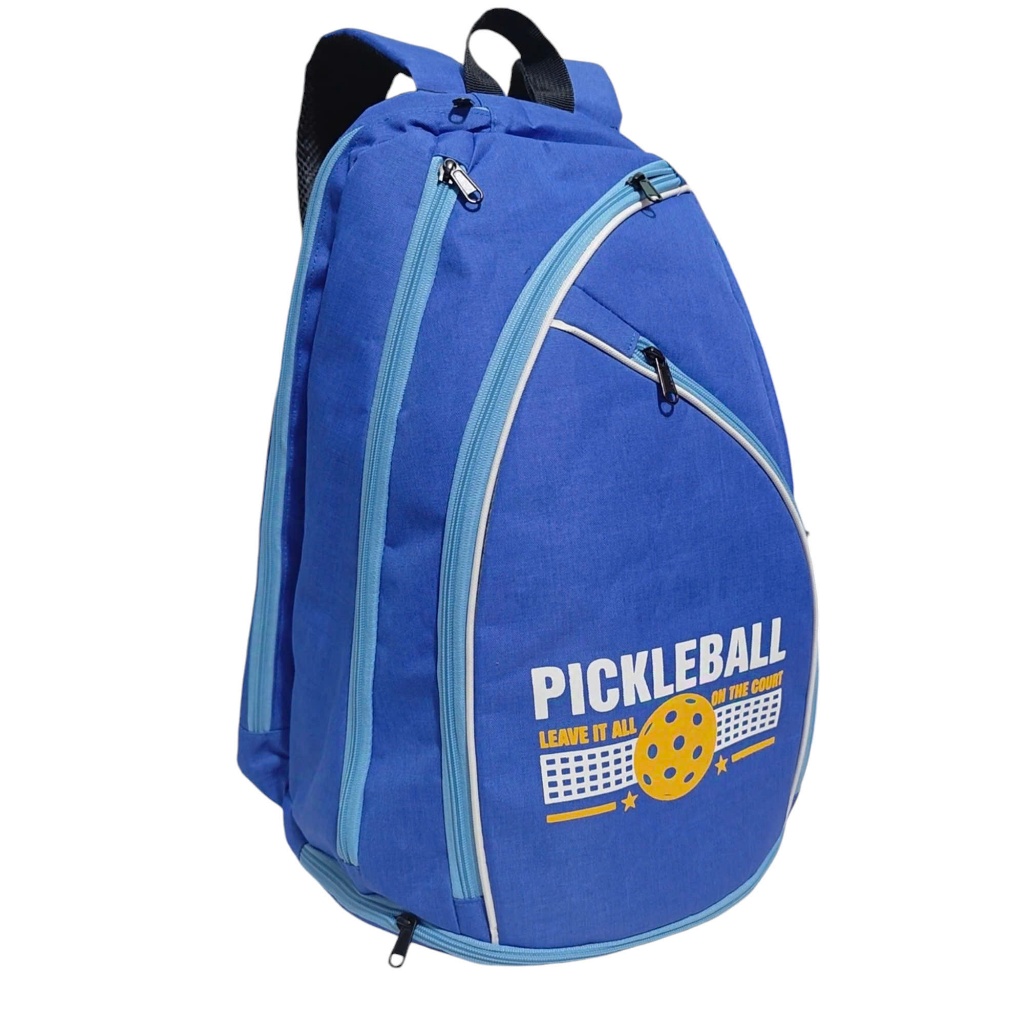 Balo đựng vợt Pickleball, Tennis,Cầu Lông chất liệu Vải gai dù