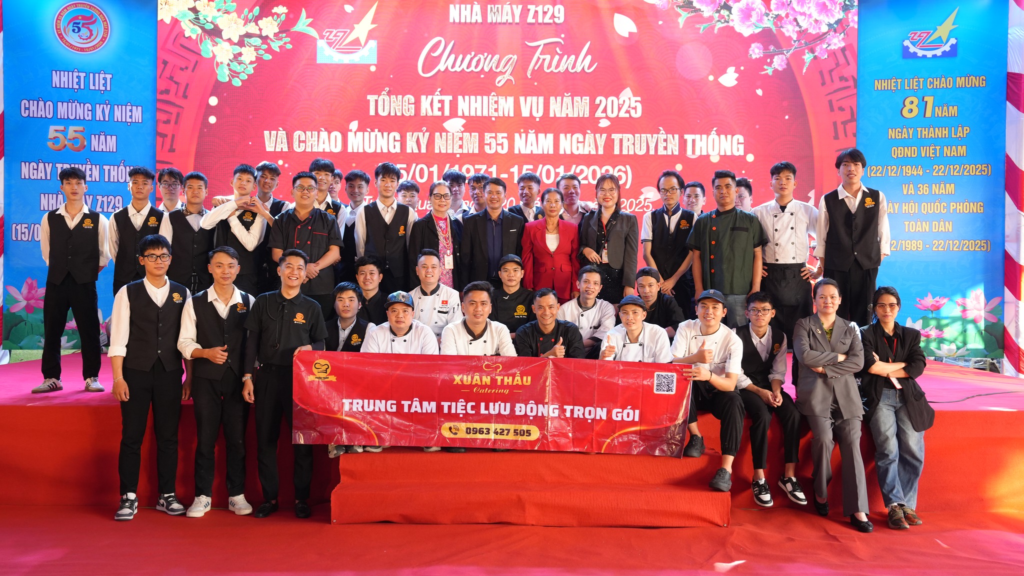 Đại Tiệc Buffet Hải Sản 1200 Khách Tại Nhà Máy Z129 Tuyên Quang