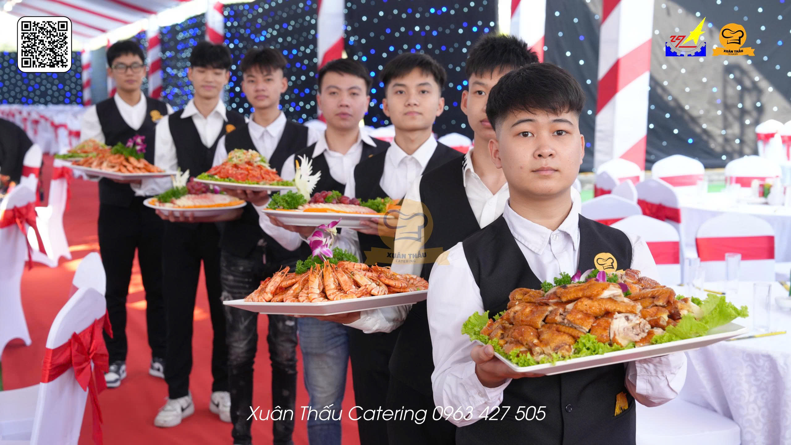 Thực đơn hải sản cao cấp do Xuân Thấu Catering thực hiện