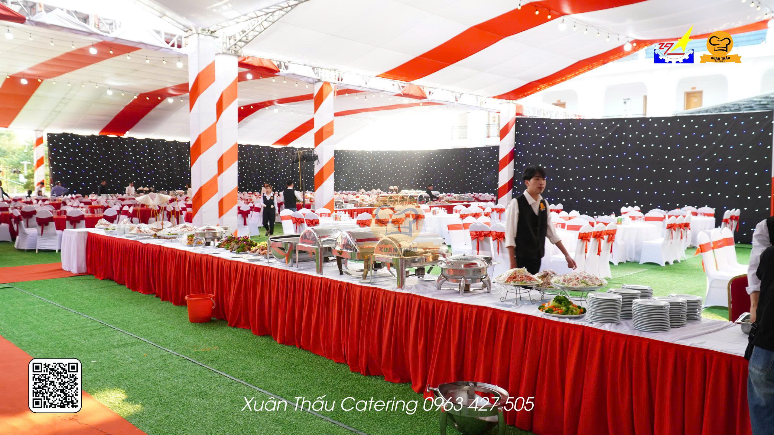 Toàn cảnh tiệc hải sản 1.200 khách tại Nhà máy Z129 Tuyên Quang