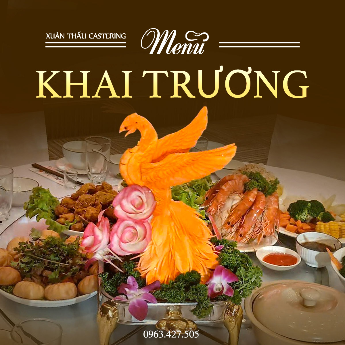 Menu Khai trương