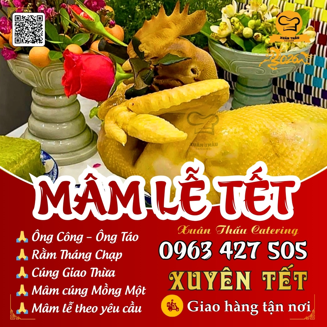 Mâm cúng Giao thừa