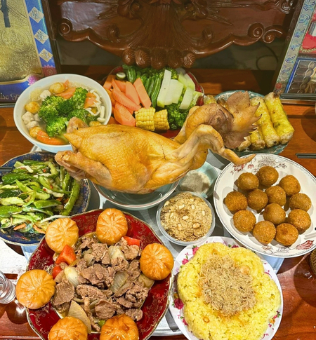 Tiệc tại gia – mâm cỗ truyền thống