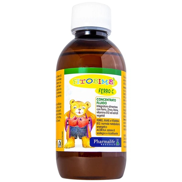 Siro Fitobimbi Ferro C Concentrato Fluido bổ sung sắt kẽm vitamin C cho cơ thể