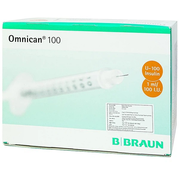 Kim tiêm tiểu đường B.Braun Omnican dùng cho người tiểu đường