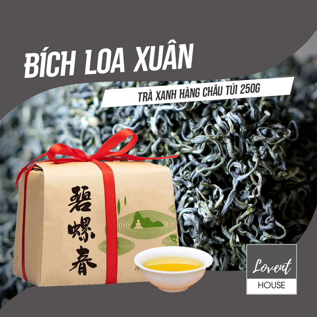 Bích Loa Xuân Gói Giấy Truyền Thống 250g Hương Xuân Trong Từng Chén Trà