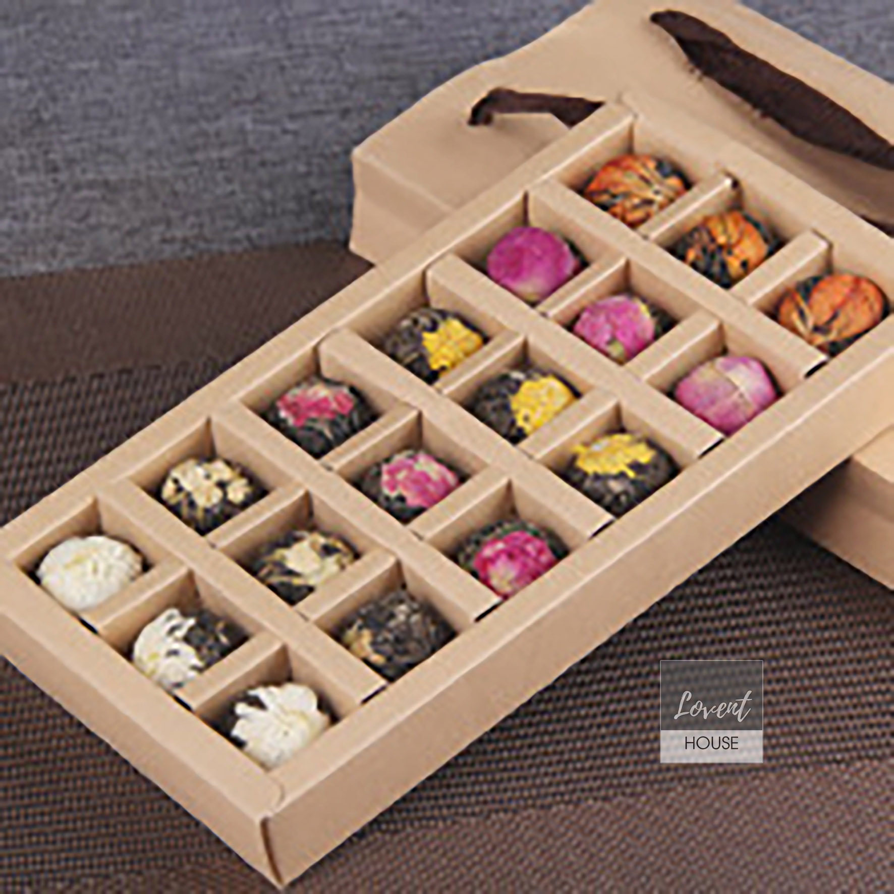 Phổ Nhĩ Nở Hoa Hộp 18 viên - 6 vị Mục Tử