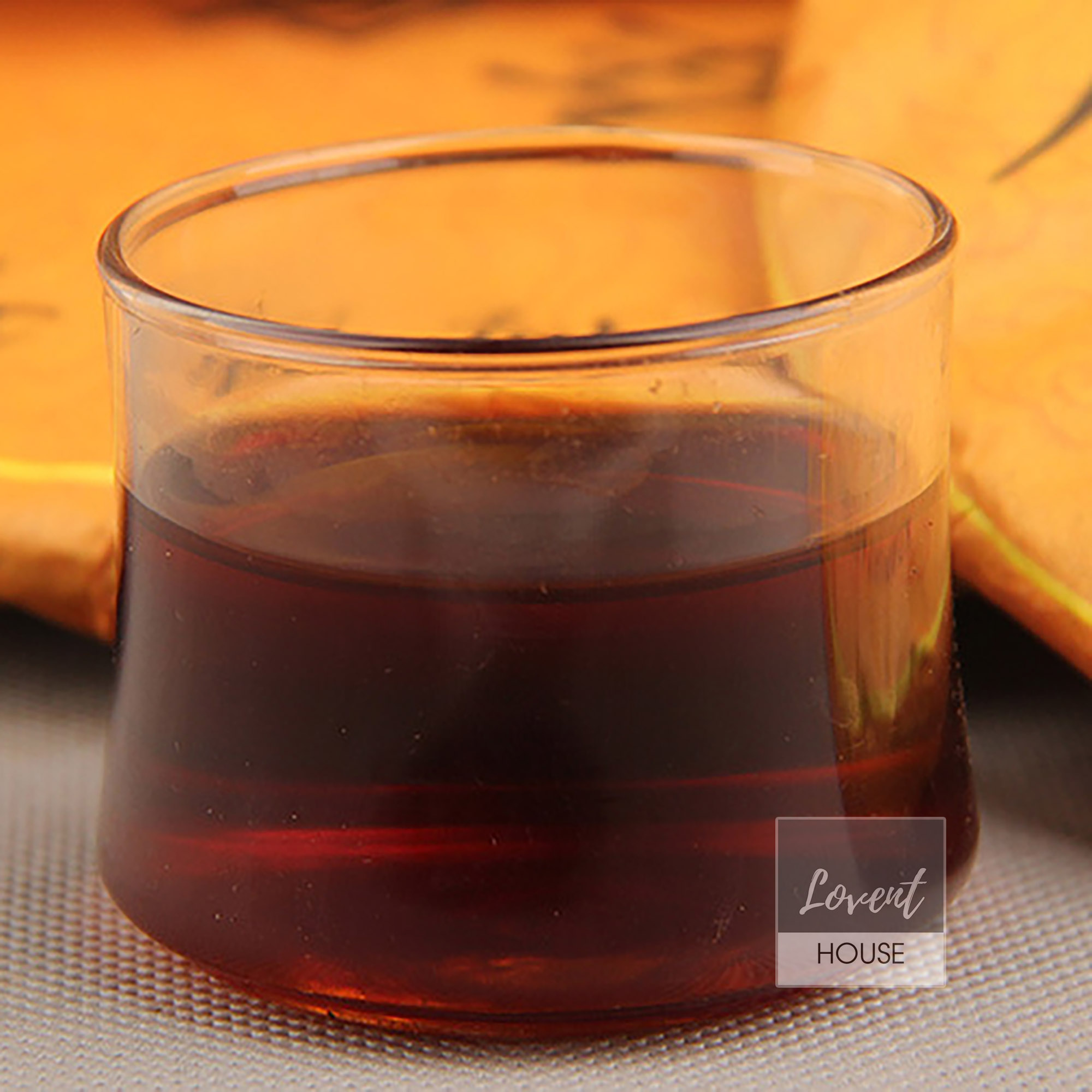 Trà Phổ Nhĩ Thất Tử Thục Trà Bát Niên Trần Vận bánh 357g