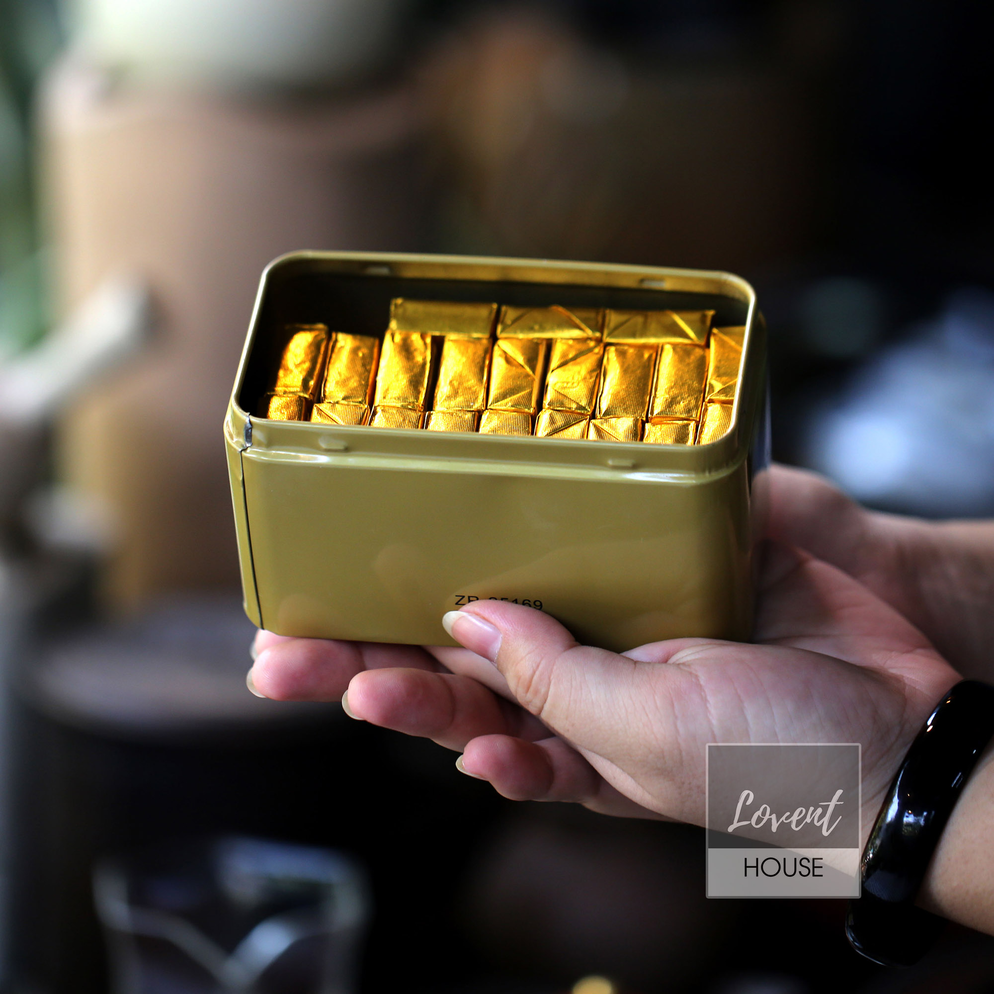 Trà Phổ Nhĩ Chín Tiểu Kim Chuyên 20 năm - Hộp Thiếc 250g - Trà lâu năm, vị dịu sâu