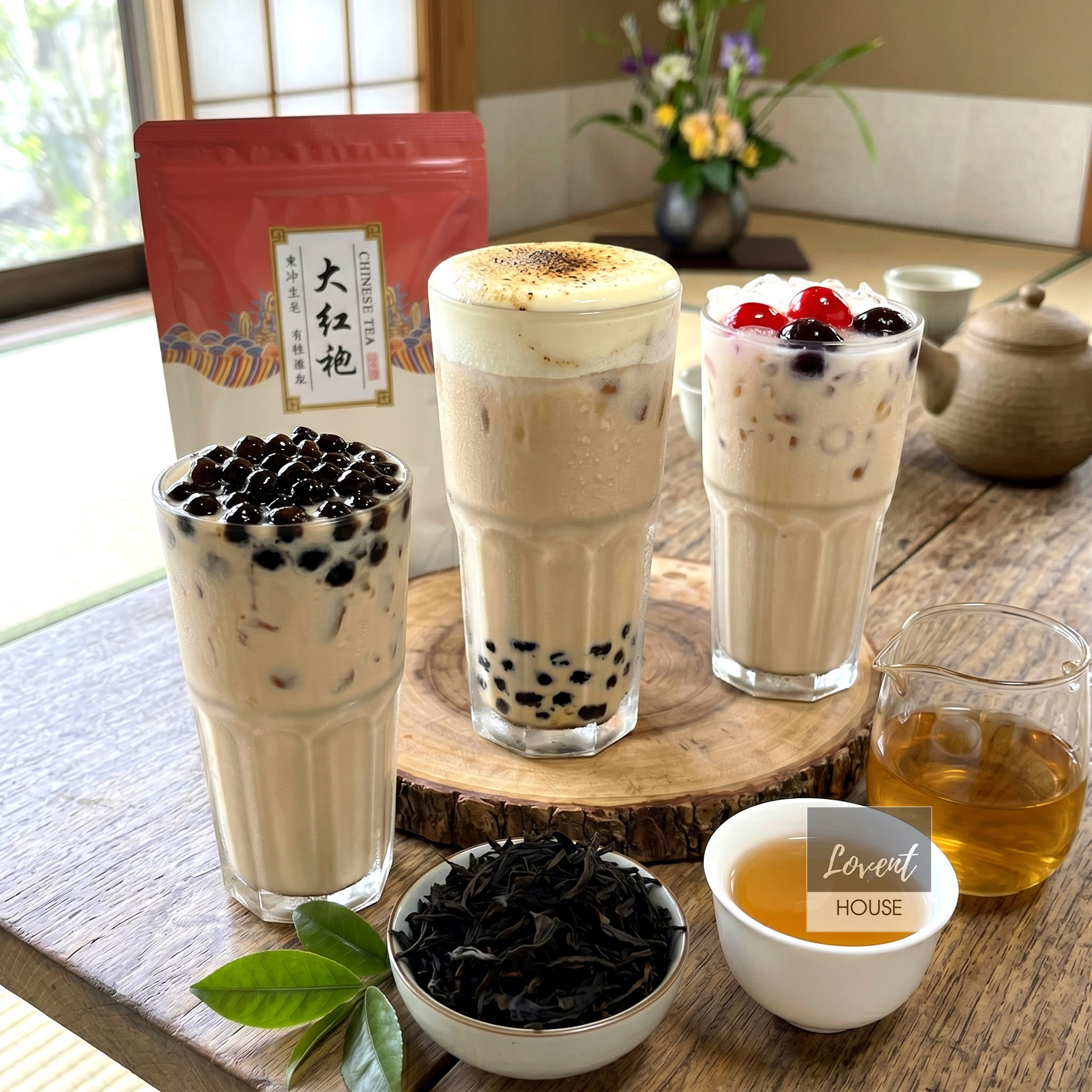 Đại Hồng Bào Trà Oolong Nguyên Liệu Pha Chế túi 250gr
