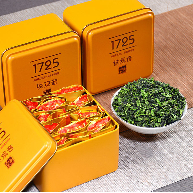 Trà Oolong Thiết Quan Âm 1725 Hộp Quà Tặng Cao Cấp