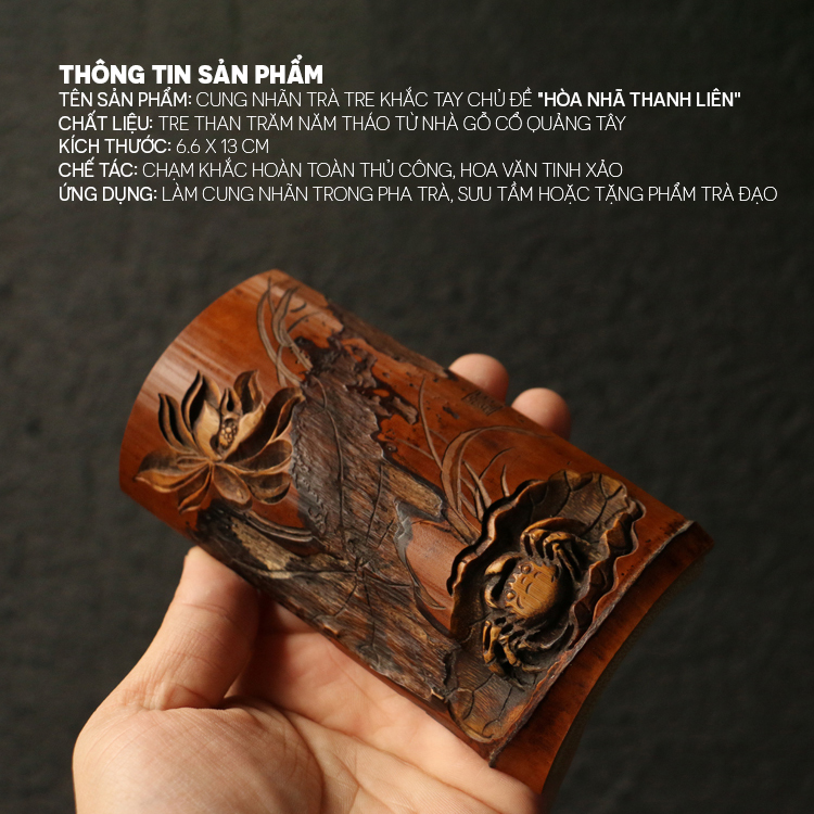 Cung Nhãn Trà Xưa Trăm Năm Điều Khắc Thủ Công