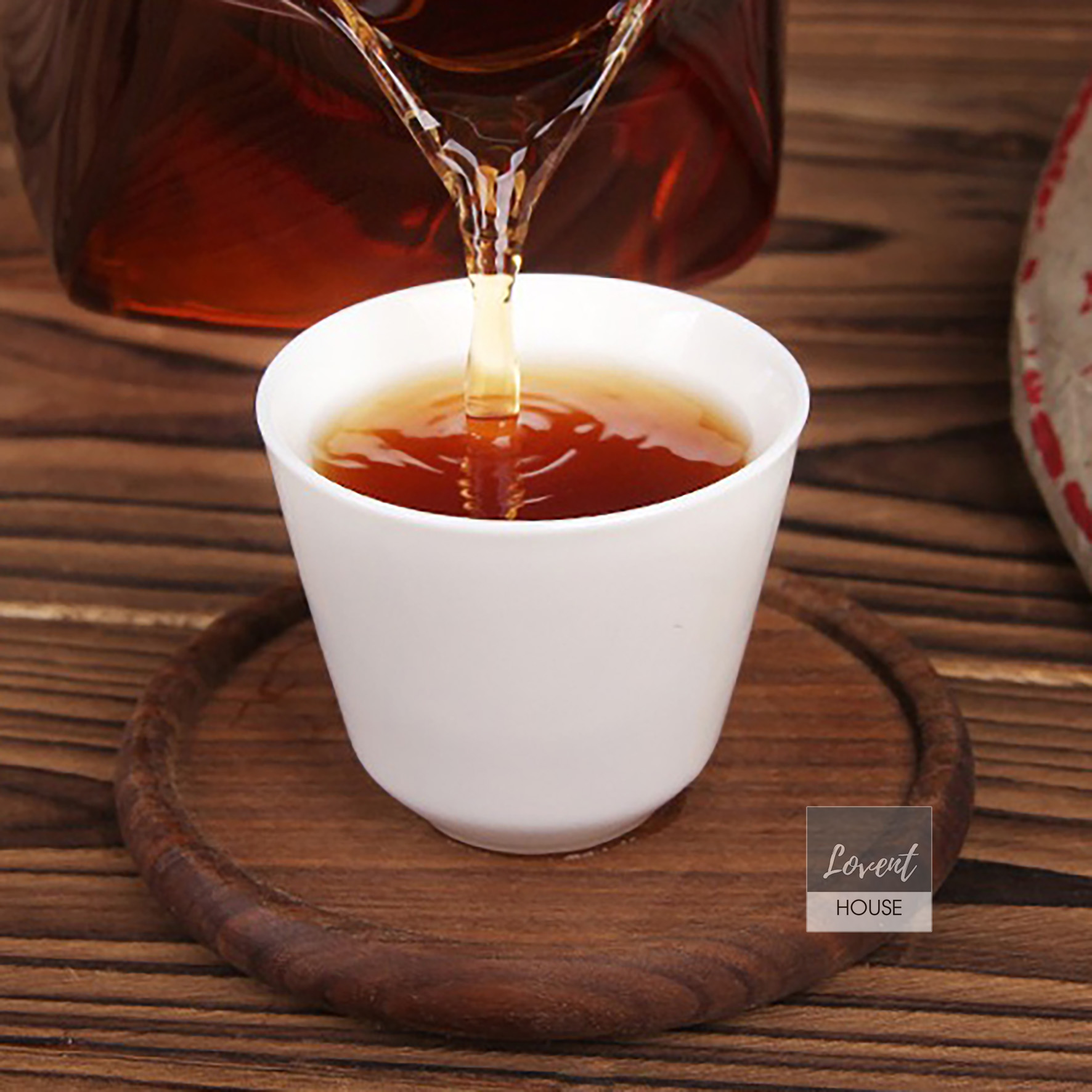 Phổ Nhĩ Chín Cung Đình cổ thụ năm 2006 bánh 357g