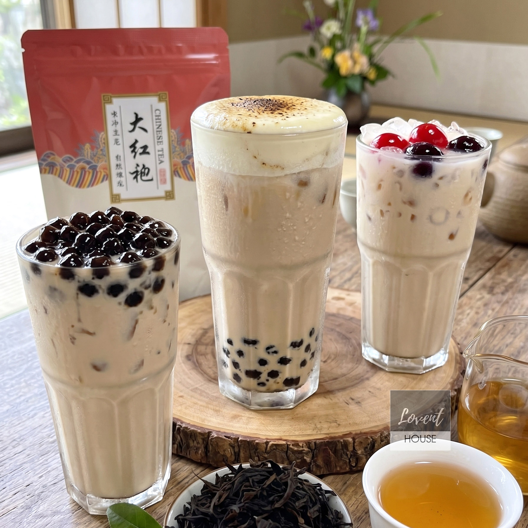 Đại Hồng Bào Trà Oolong Nguyên Liệu Pha Chế túi 250gr