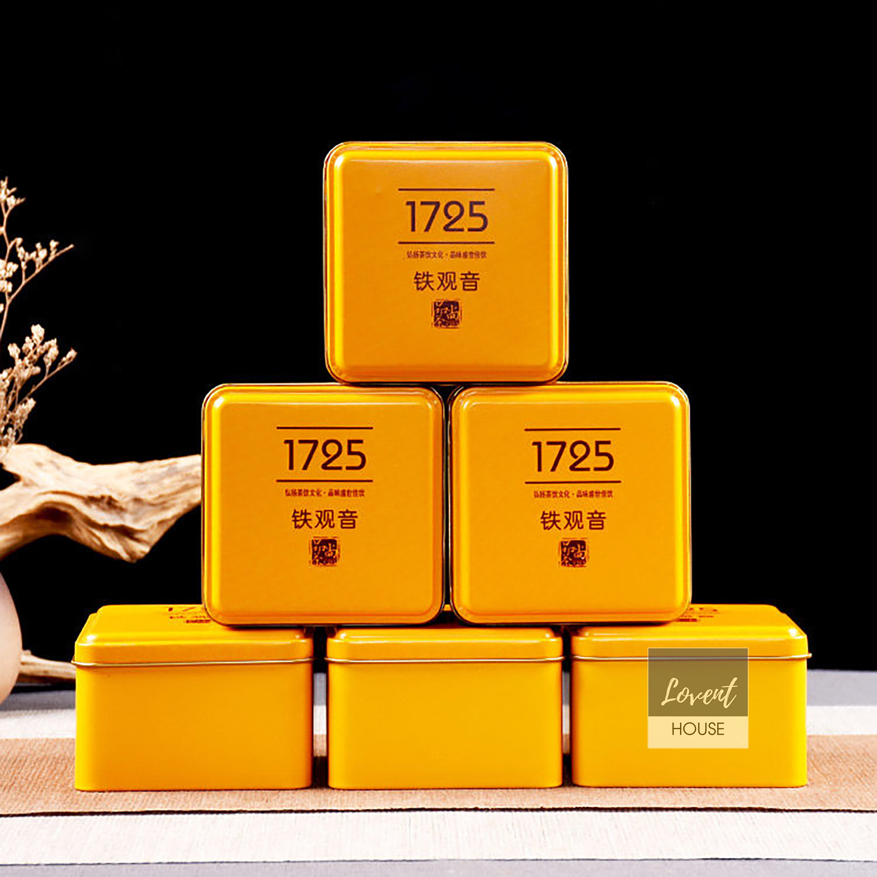 Trà Oolong Thiết Quan Âm 1725 Hộp Quà Tặng Cao Cấp