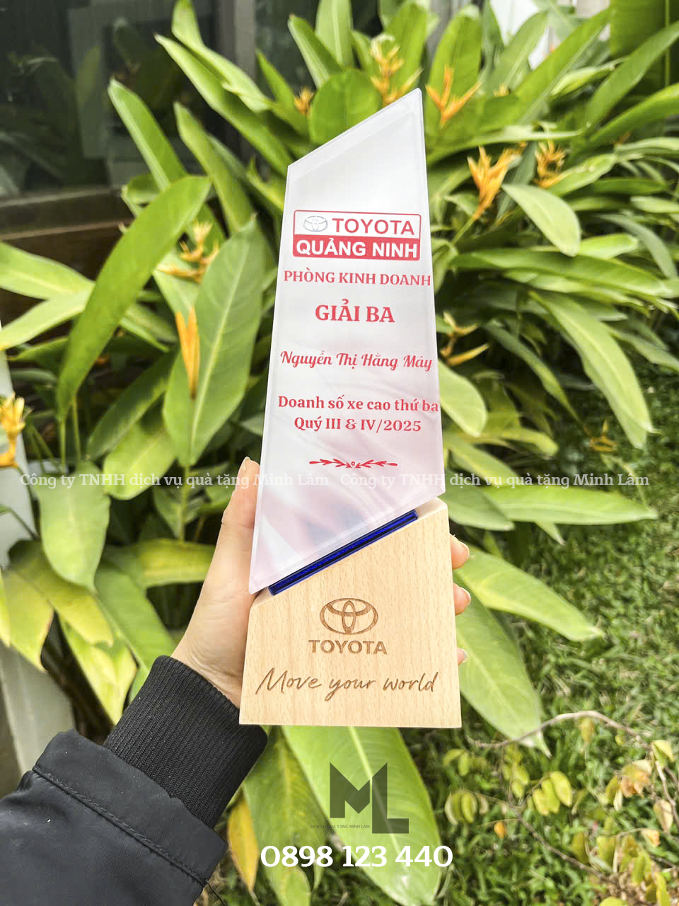 Cúp pha lê cao cấp PL14