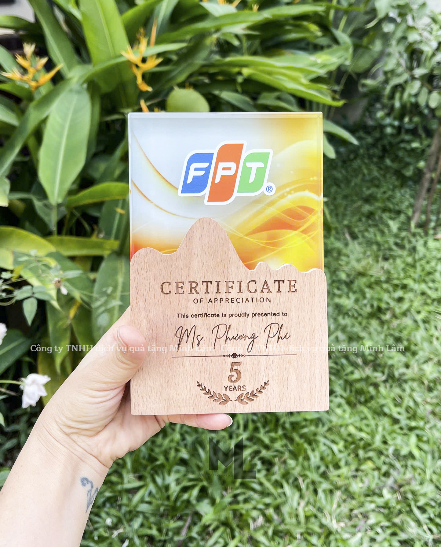 Cúp Pha Lê Cao Cấp Có Hộp Đựng Kích Thước 12x18cm PL16