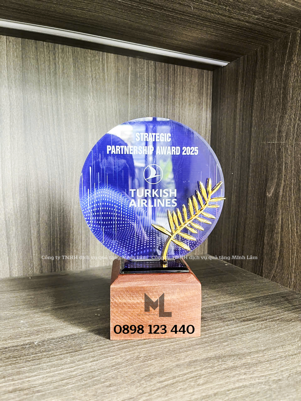 Cúp pha lê cao cấp PL06