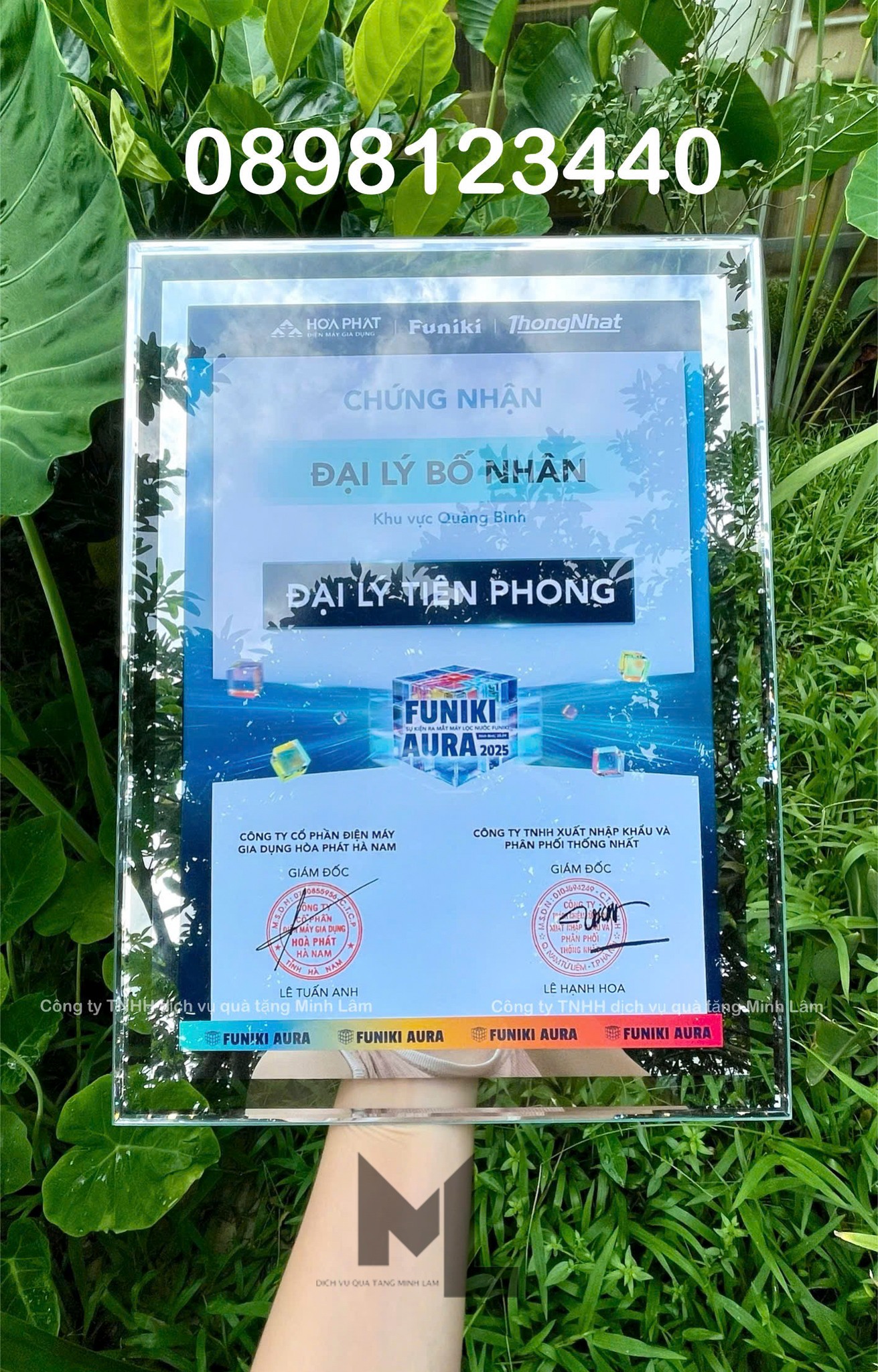 Khung kính tràn viền khổ A4