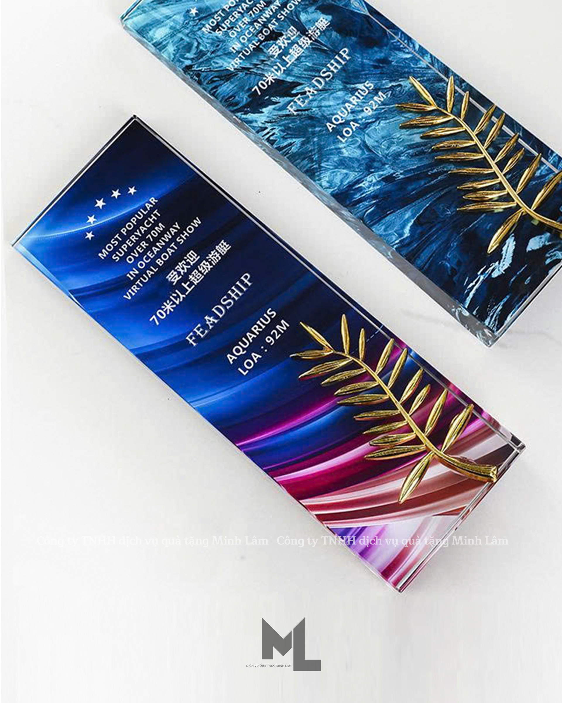 Cúp pha lê cao cấp PL05