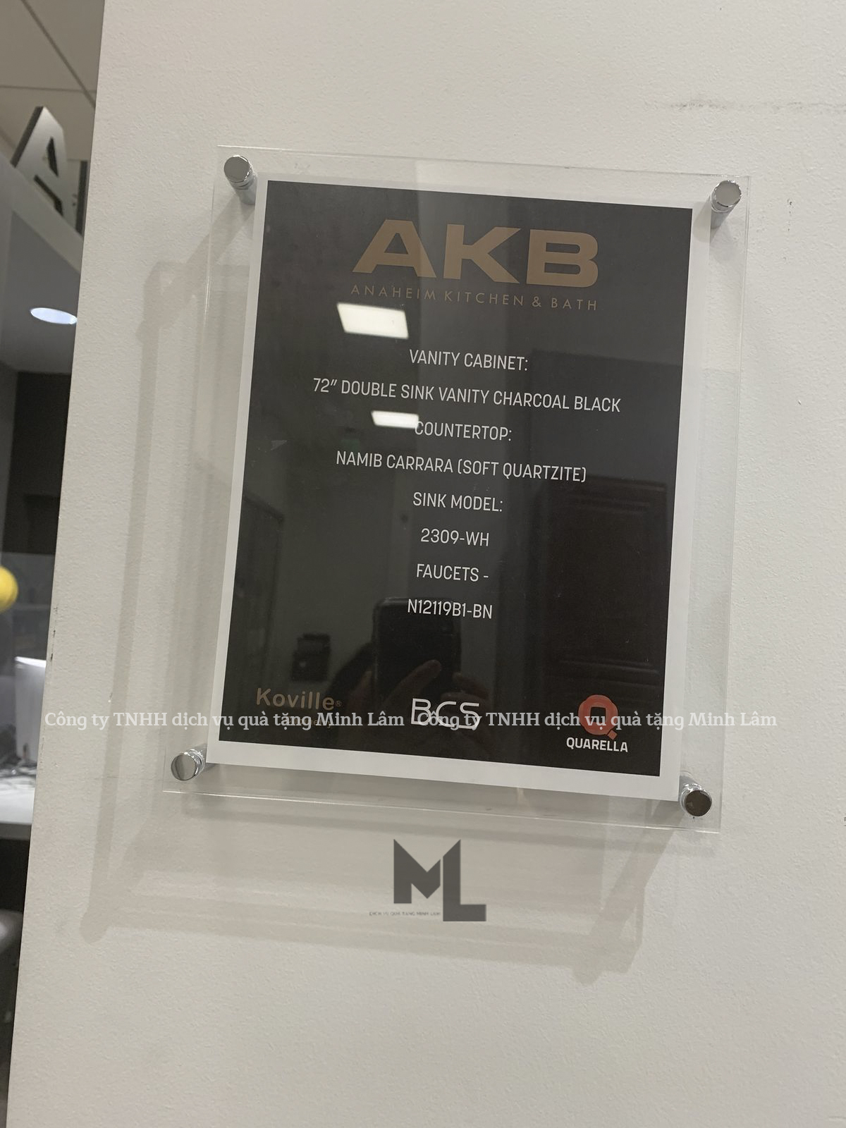 Khung bằng khen mica A4 treo tường