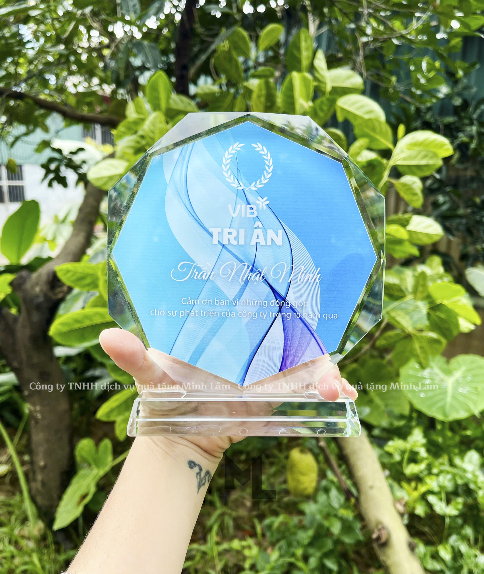 Cúp pha lê cao cấp PL07, PL08