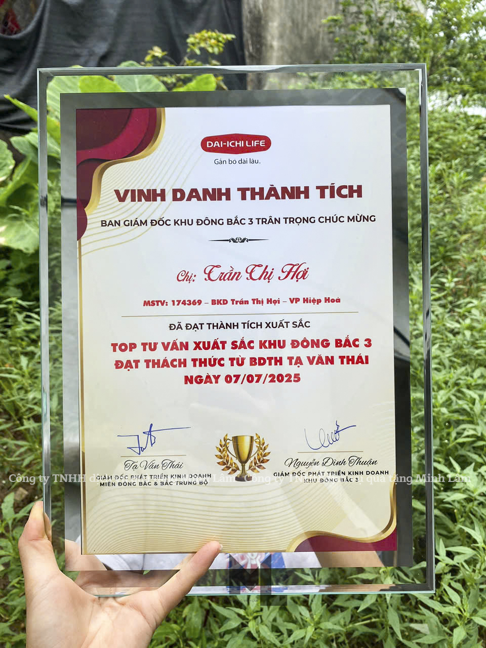 Khung kính tràn viền khổ A4