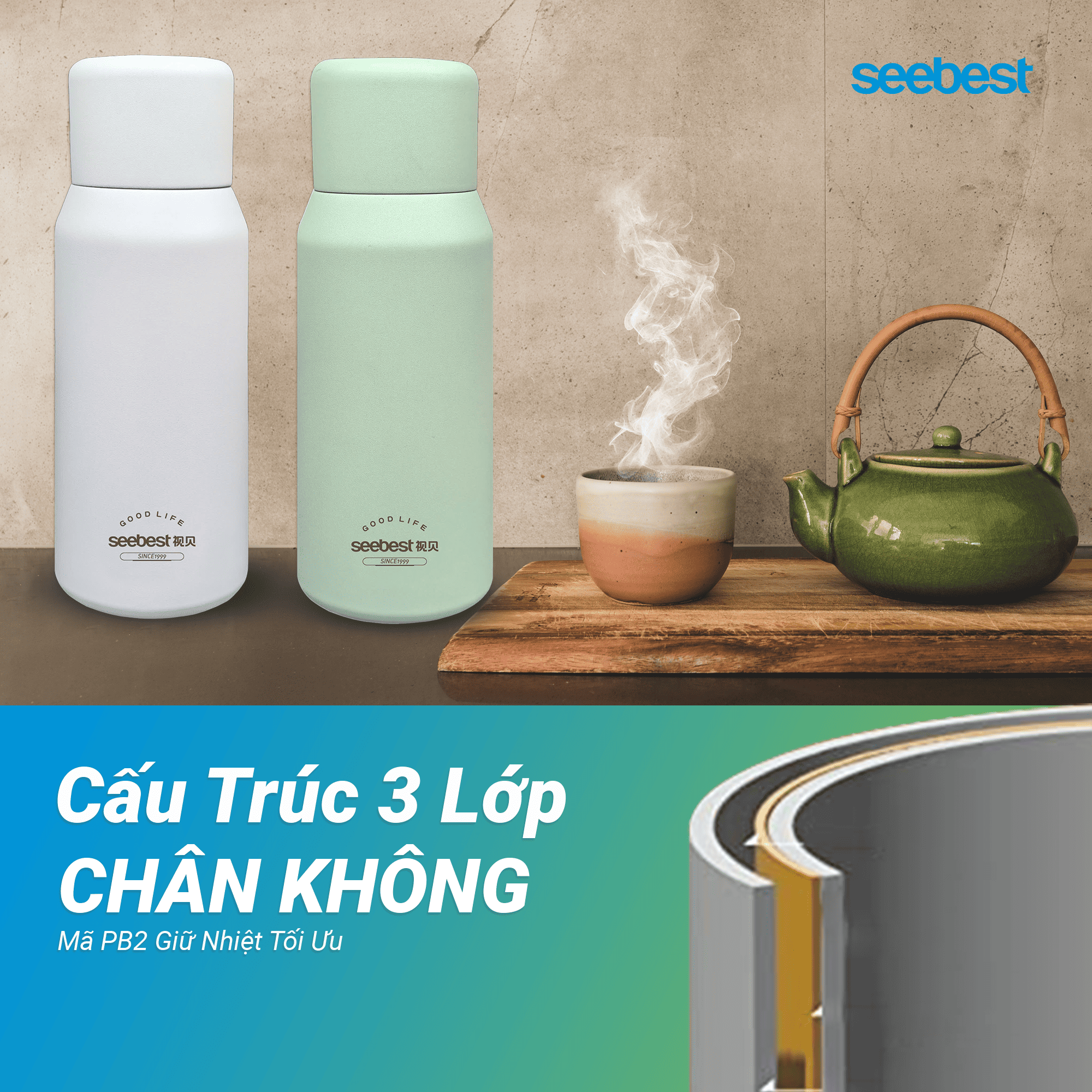 Bình giữ nhiệt PB52 520ml