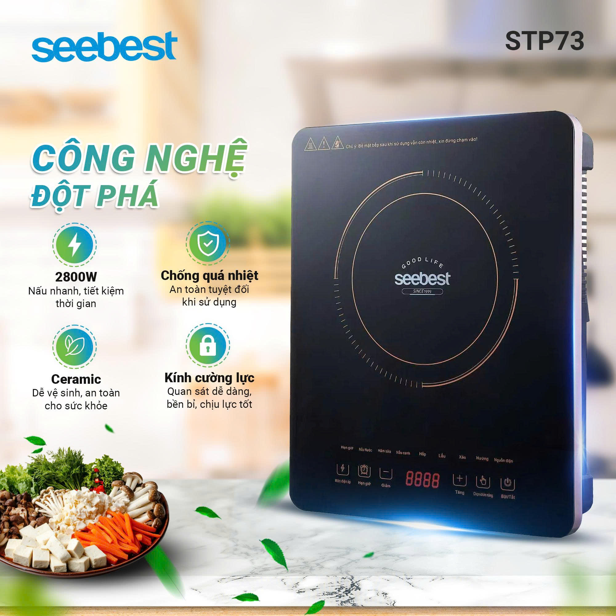 Bếp từ đơn Seebest STP73