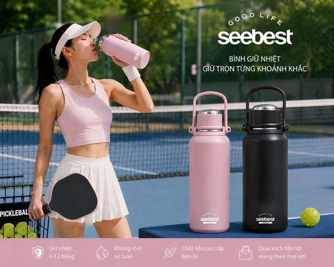 Bình giữ nhiệt Seebest PB130/PB150