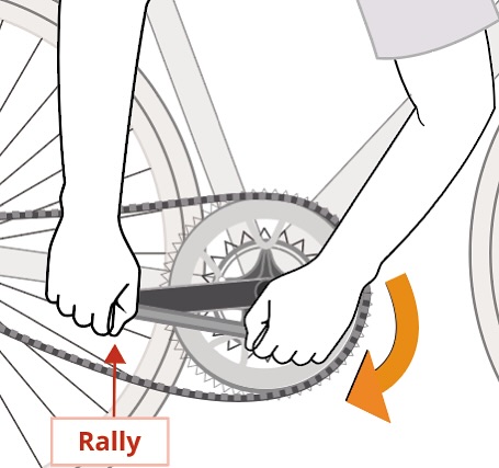 Vặn cái bàn đạp dễ bị nhầm lắm nha mấy a