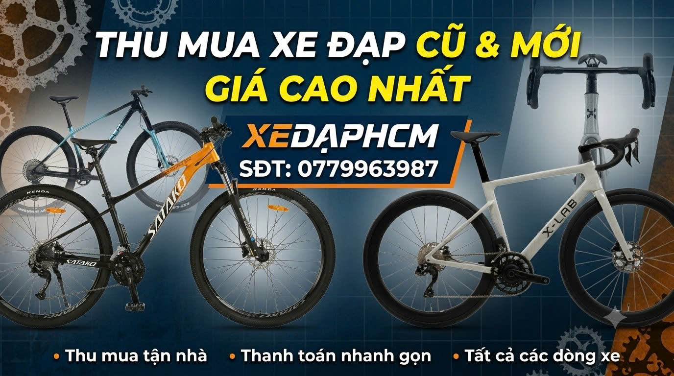 Chuyên Mua Bán Xe Đạp HCM Cũ & Mới Uy Tín - Thu Mua Tận Nhà Tất Cả Các Quận TPHCM