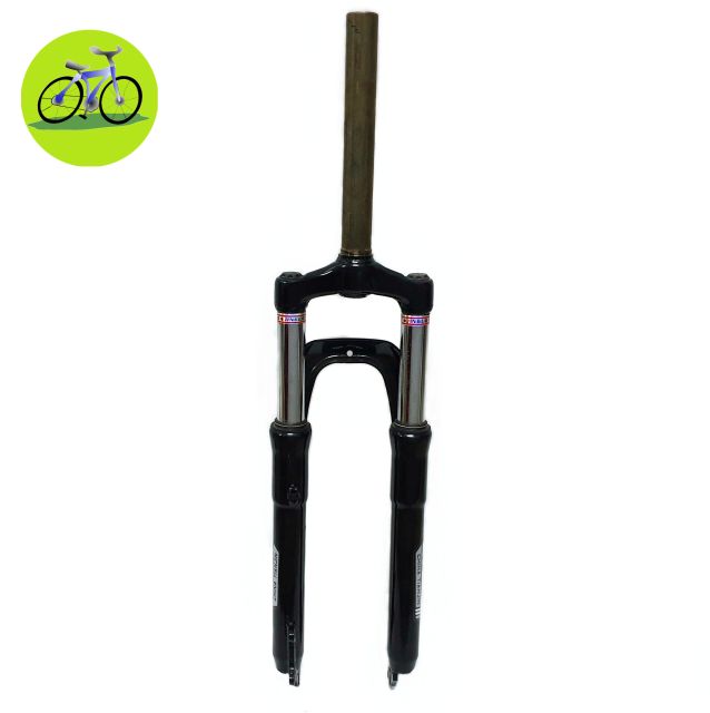 Phuộc Trước Lò Xo Xe Đạp Thể Thao MTB Bánh 24 Inch Thụt Nhún Cổ Thả Thắng Đĩa