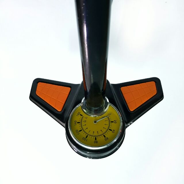 Ống bơm xe đạp đồng hồ áp suất cao 160 PSI