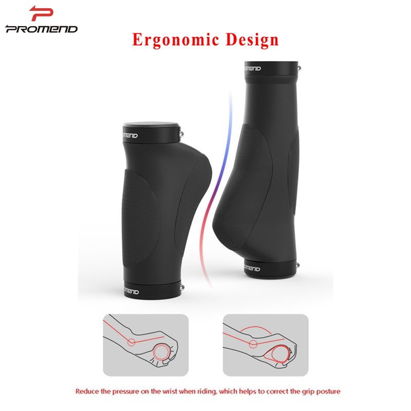 Tay Nắm Xe Đạp MTB Promend Bằng Cao Su Chống Trượt