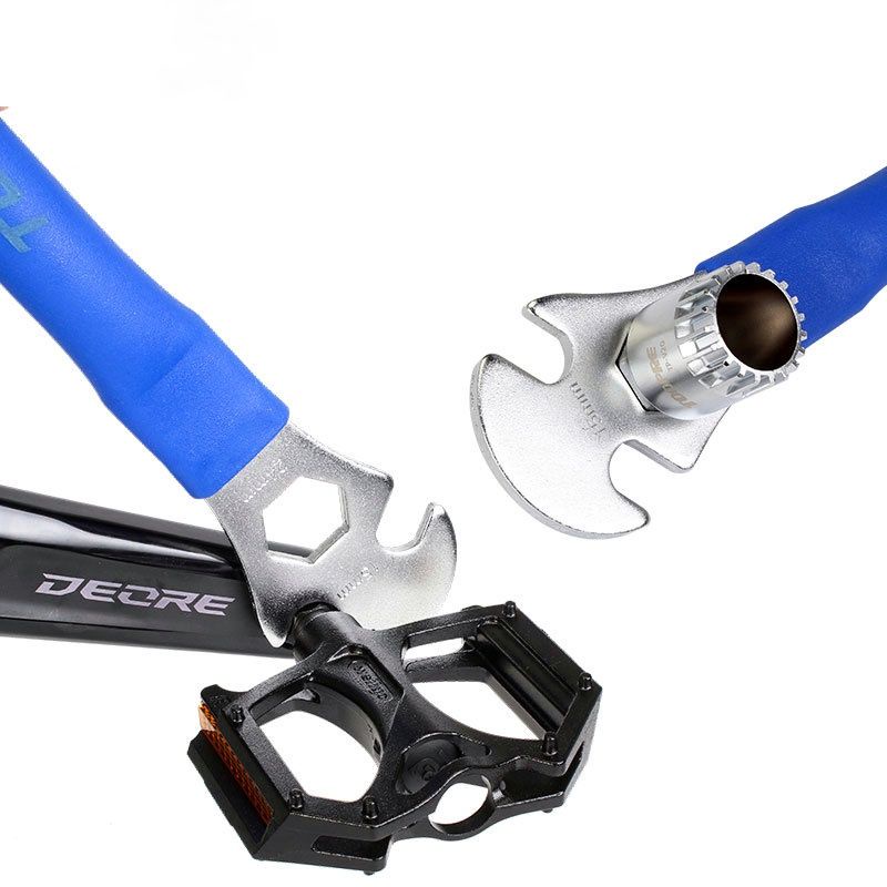 Bộ Dụng Cụ tháo lắp bàn đạp Pedal xe đạp 15mm - vặn cảo líp, trục giữa bạc đạn Toopre 24mm