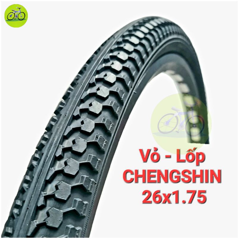 Vỏ Lốp xe đạp CHENGSHIN thể thao 26x1.75 chính hãng
